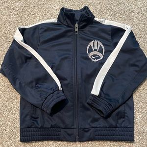 Boys Navy Nike Football Jacket